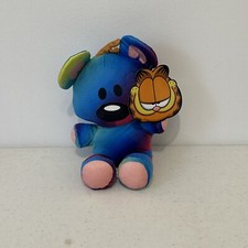 Garfield and Friends Tye Dye Pooky Stuffed Animal Plush 8" RARE Toy Factory