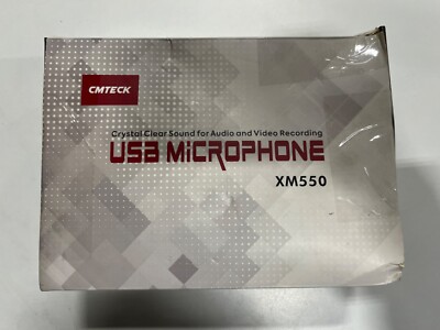 CMTECK XM550 USB Microphone -Black | eBay