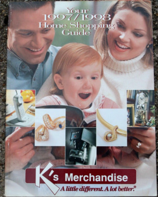 1997-1998 K's Merchandise Mart Home Shopping Guide Catalog Jewelry Electronics