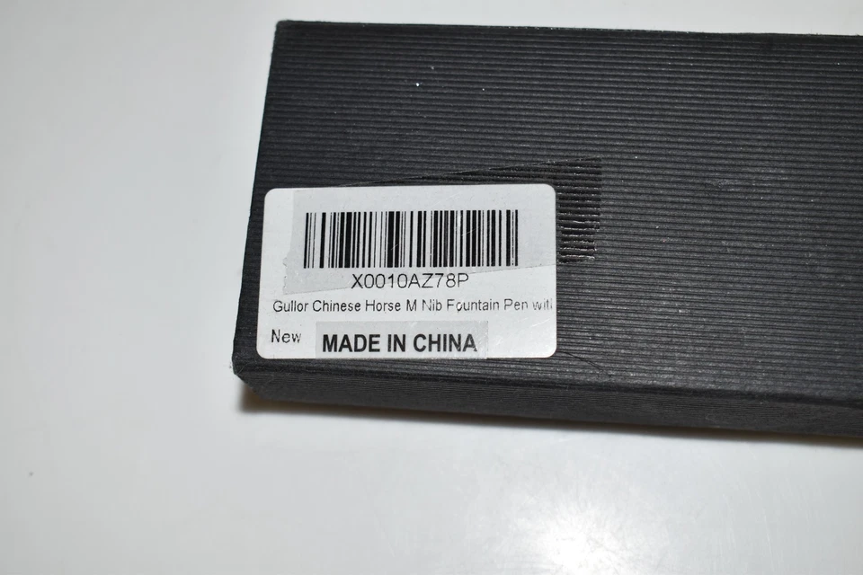 GULLOR CABALLO CHINO M NUEVO EN CAJA PLUMA FOUTAIN - NUEVO (FQY71) Foto 3 de 4