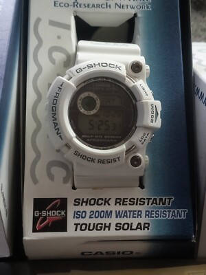 CASIO G-SHOCK FROGMAN ICERC 2006 DOLPHIN/ WHALE GW-206k-7JR CASIO G-SHOCK FROGMAN ICERC 2006 DOLPHIN/ WHALE GW-206k-7JR
