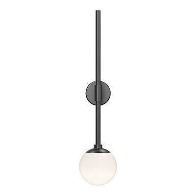 Sonneman 2060-12 Sabon 12'' Tall LED Wall Sconce - Black