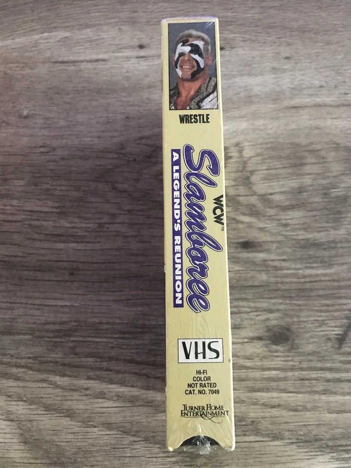 NEW SEALED WCW SLAMBOREE A LEGENDS REUNION 1993 VHS TAPE NWA AWA WWE WWF - Image 3 of 4