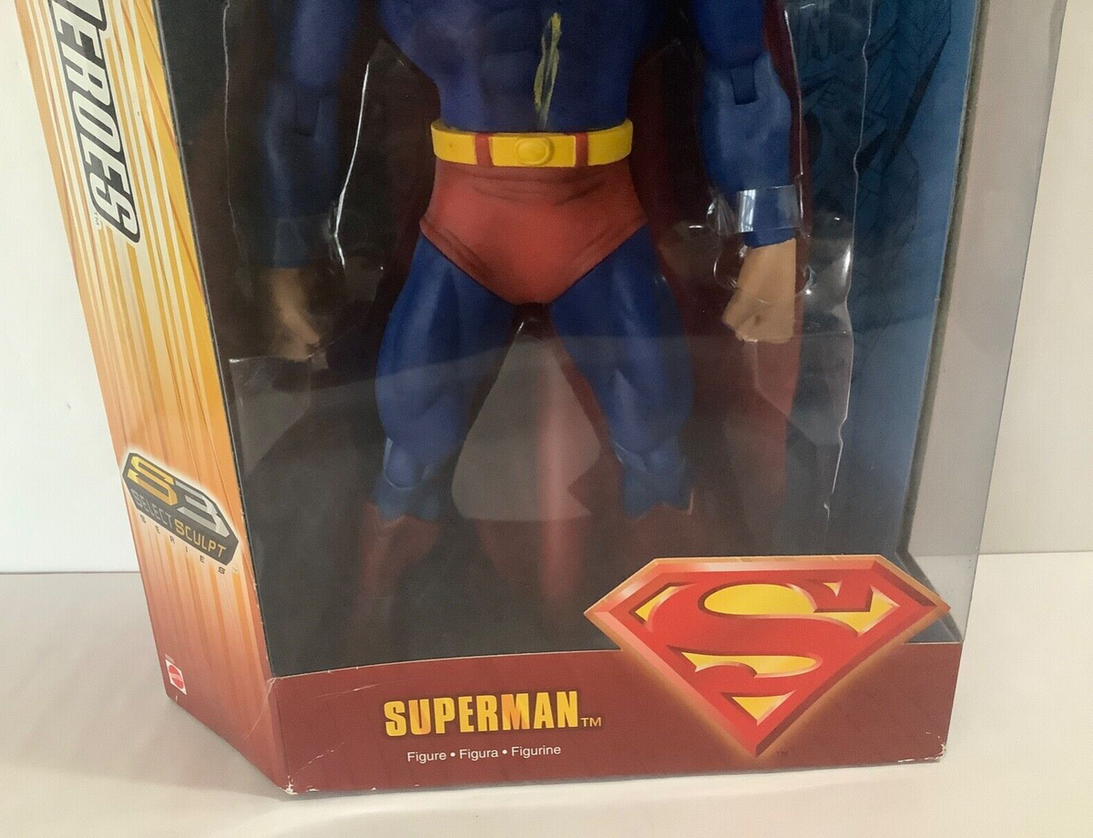 New Rare DC Super Heroes S3 SELECT SCULPT SERIES 13” Tall