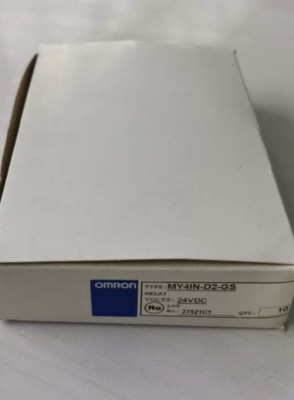 10PCS/1Box New Omron MY4IN-D2-GS MY4IND2GS Relays 24VDC Brand Free Ship