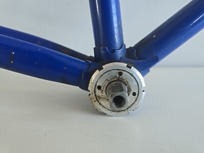 Cadre Vélo Course Vintage Stronglight - Acier Bleu - Taille 54 Cm - Occasion