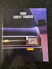 Lot of 2 Chevy Truck Brochures 1995 C/K Pickup Tahoe S10 Blazer Van Astro 1500