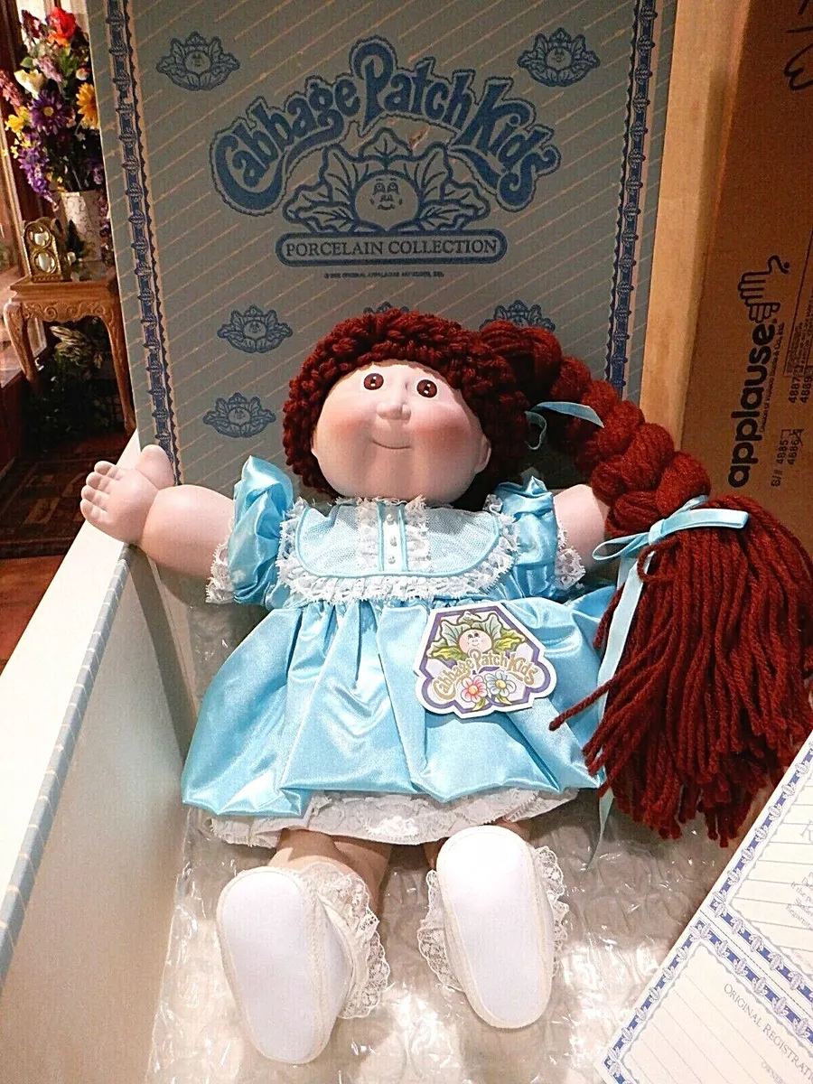 Porcelain cabbage patch dolls 1985 sales