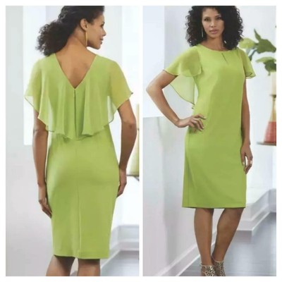 lime green velvet dress