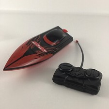Remote Control Speed Boat Watercraft Toy Black Red RC Water Toys