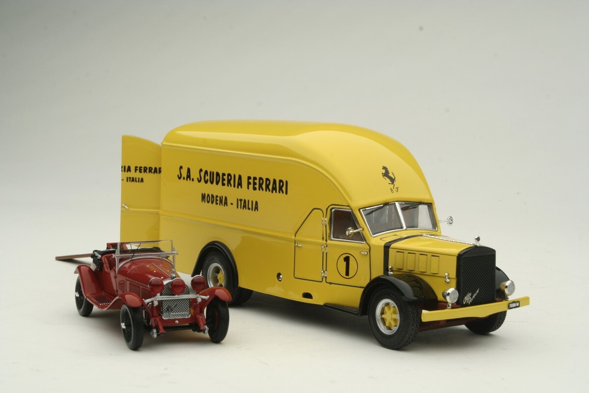 FERRARI フェラーリ トランスポーター 1/43 EXOTO Exoto 43 | AS SEEN IN “FERRARI” THE MOVIE | 1957 Ferrari