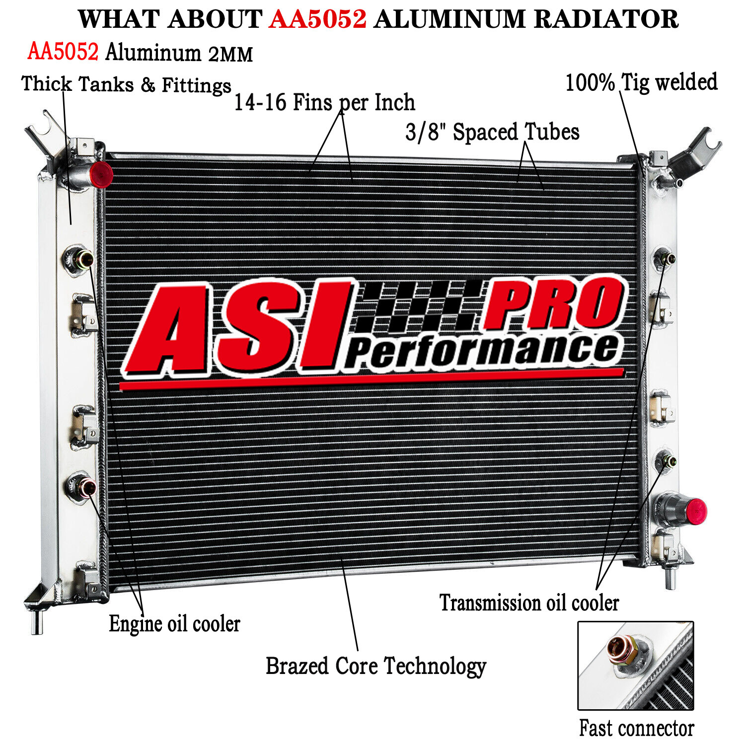 13301 Radiator fits Chevy Silverado GMC Sierra 2500 3500 HD 6.0L V8 2011-2019 12