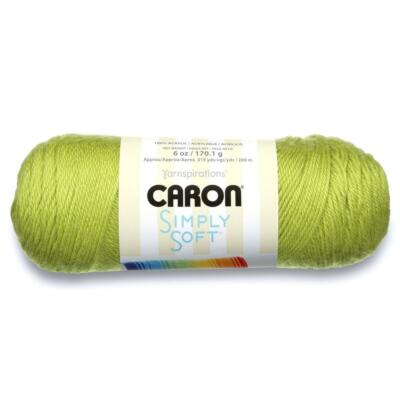 Caron Einfach Weich Acryl Aran Strickwolle Garn 170g - 9771 Hellgrün
