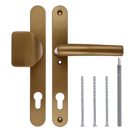 Türdrücker / Türklinke / Drückergarnitur DHS 92m Schildbreite 32mm - Griff-Knauf - Bild 23 von 38