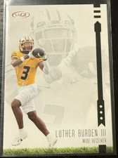 2025 Sage Football Black Luther Burden III #3 Missouri Tigers