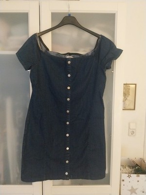 Jeanskleid von HaILY S, neu, Gr. XXL, Carmenausschnitt