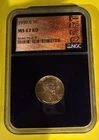 1939 S Lincoln Wheat Cent MS67 RED NGC Purple BERT Slab