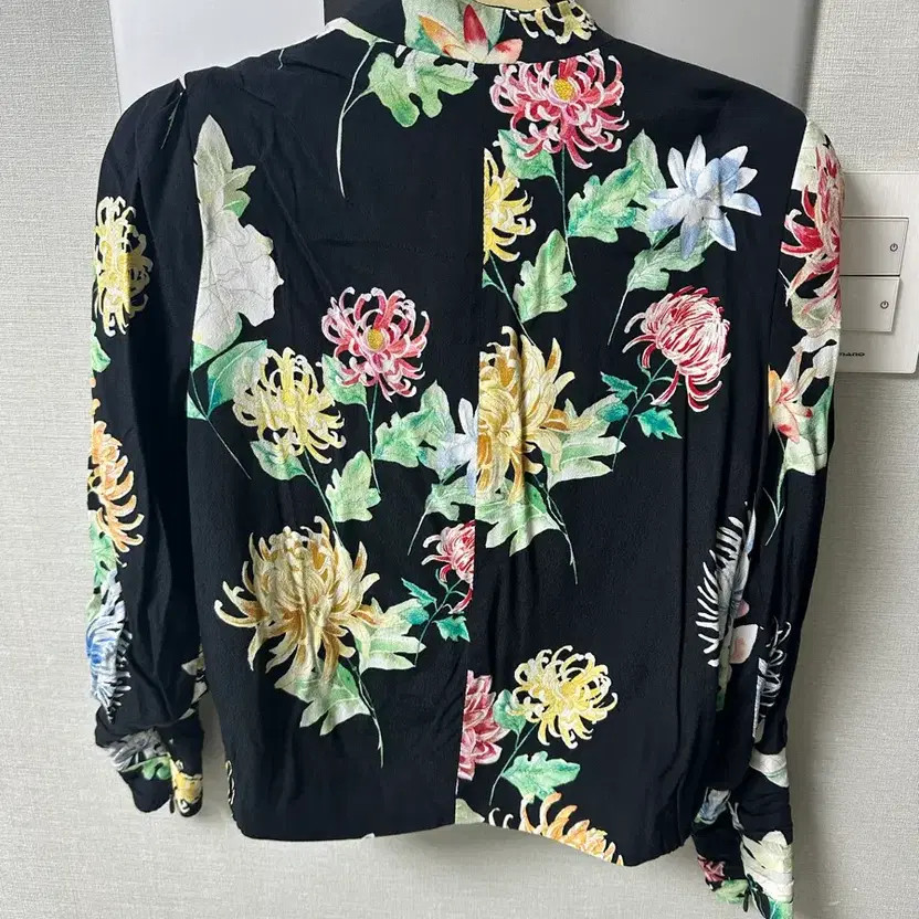 Zara Basic Floral Pattern Jacket, XS - image 5