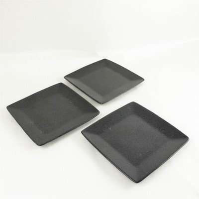 Set Mit 3 Better Homes & Gardens Grau Quadratisch Steingut Salat Teller 8