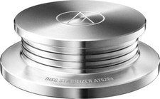 Audio Technica AT628A Premium Disk Stabilizer - Stainless Steel Sliver