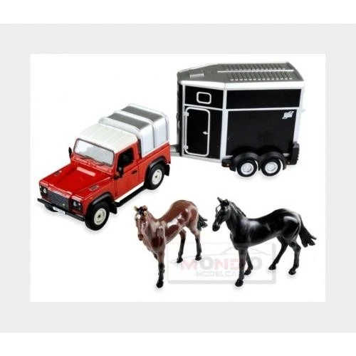 Land Rover Land Defender 90 1984 1:32 Gran Bretaña con remolque para caballos modelo LC43239 Foto 2 de 2