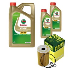INSPEKTIONSKIT FILTER CASTROL 7L ÖL 5W30 für Hyundai i20 PB PBT 1.6 CRDi 1.4