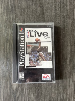 NBA Live 96 Sony Playstation 1 PS1 disc Long Box COMPLETE Manual And Disc