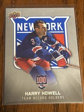 Harry Howell 2025-26  New York Rangers Centennial 100    #200
