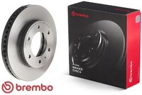 2X Bremsscheibe Brembo 09.C424.11 2 Bremsscheiben Vorderachse Vorne FüR Ford