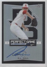 2016 Leaf Perfect Game All-American Classic Metal 8/15 DL Hall #BA-DLH Auto 1b3