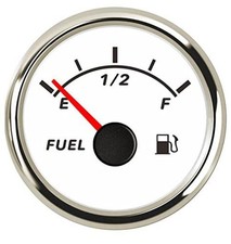2 Digital Fuel Level Gauge Meter 0-190ohm Red Color Background 0-190 Ohm White 2 Digital Fuel Level Gauge Meter 0-190ohm Red Color Background 0-190 Ohm White