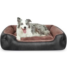 Dog Bed for Large Dogs, XL Dog Bed Soft Calming Pet Bed Washable, Comfortable...