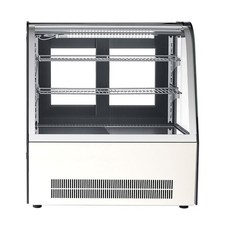 Refrigerated Display Case, 4.2 Cu.Ft./105L Countertop Pastry Display Case, 2-Tie