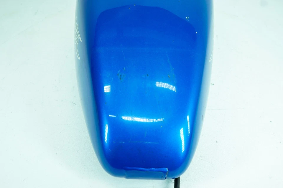 Harley Sportster Hugger XL883 97 OEM depósito de tanque de gasolina y combustible azul 1374 Foto 4 de 4