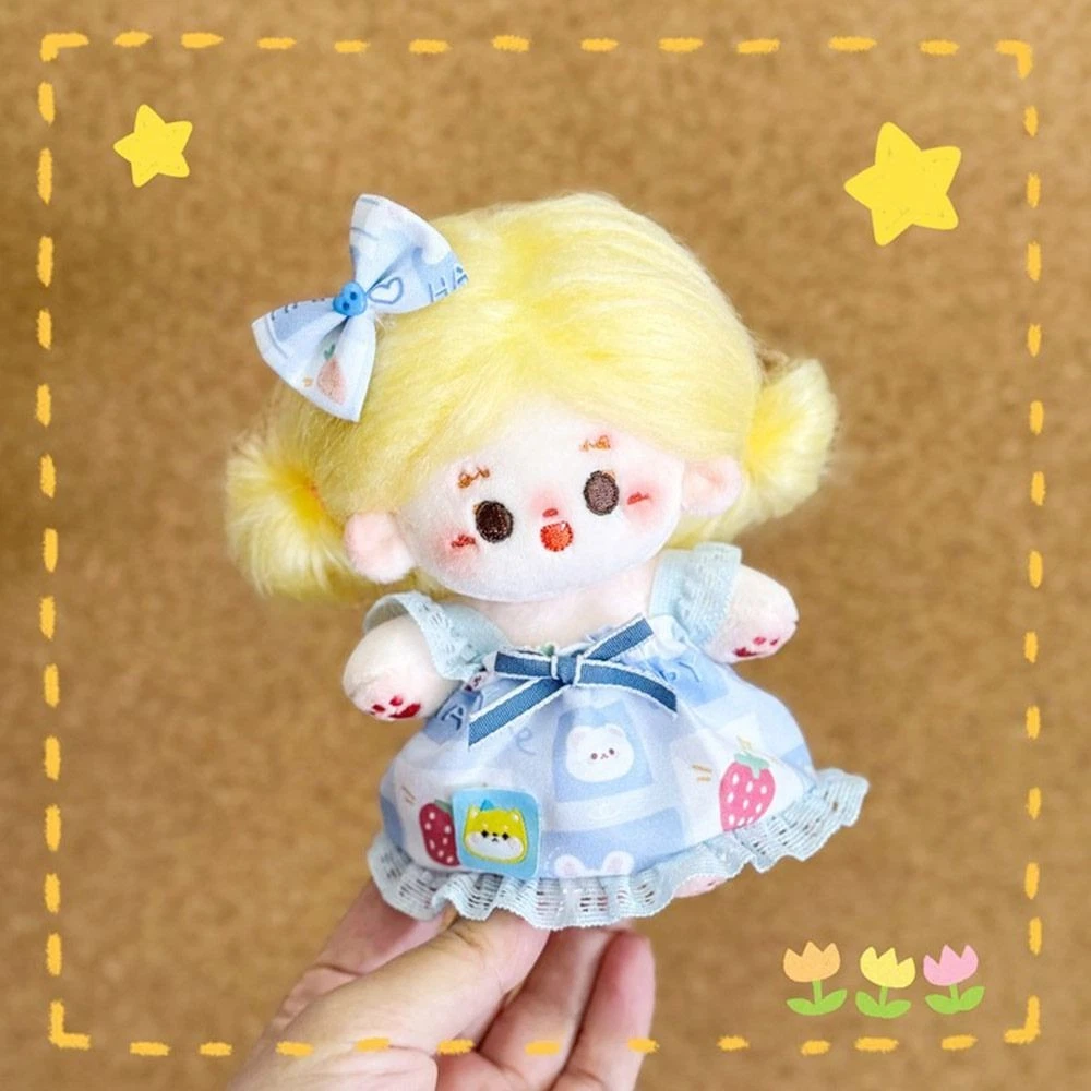 VETEMENTS Vestiti per bambola in cotone fatti a mano 10 cm bambola in cotone Lolita vestito bambini giocattoli