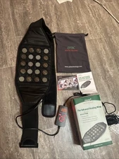 UTK Vibrating Far Infrared Heating Pad for Back Pain Relief, Hot to 159℉,