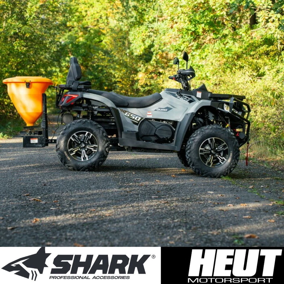 SHARK 100 kg ATV UTV Winterdienst Salzstreuer  Streuer Salz Granulat  Saatgut - Bild 2 von 4