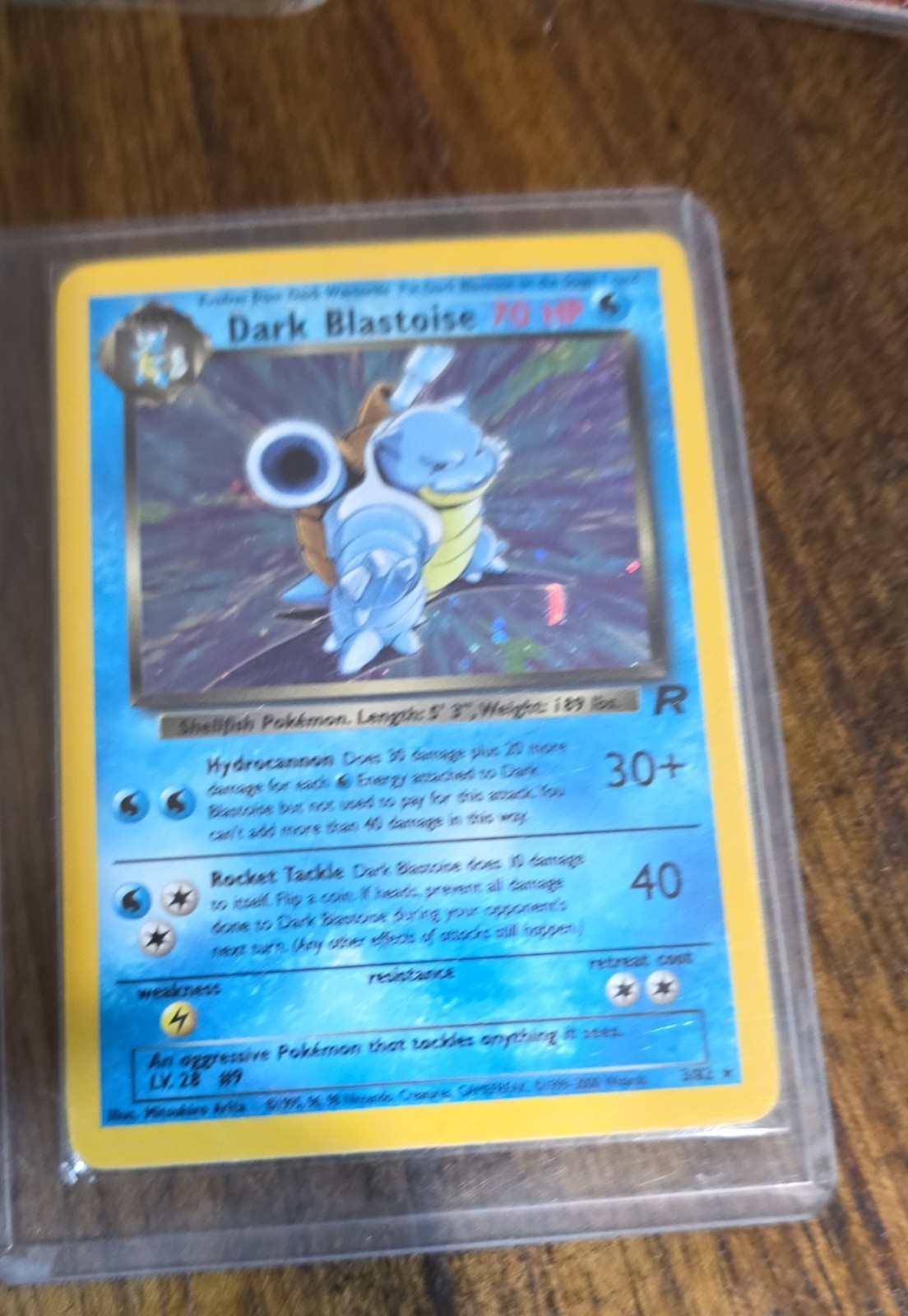 Dark Blastoise 3/82 Team Rocket Holo