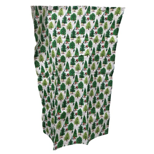 Paper Source Holiday Tea Towels Set of 2 Christmas Trees 100% Cotton NWOT - Picture 6 of 7