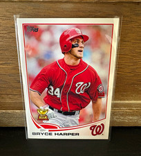 Bryce Harper Topps 2013 Topps Rookie Cup Washington Nationals Baseball Card. rookie card picture