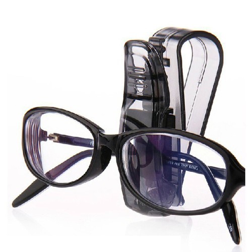 Universal Car Auto Sun Visor Glasses Box Sunglasses Clip Eyeglasses Accessori GA - Picture 2 of 11