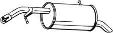 Pot d'échappement Peugeot 208