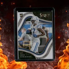2021 Panini Select Mike Strachan White Prizm Field Level Rookie 28/35 #397