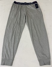 Polo Ralph Lauren PLCTJR Gray Pajama Exposed Waistband Jogger Pants Men s XL NWT