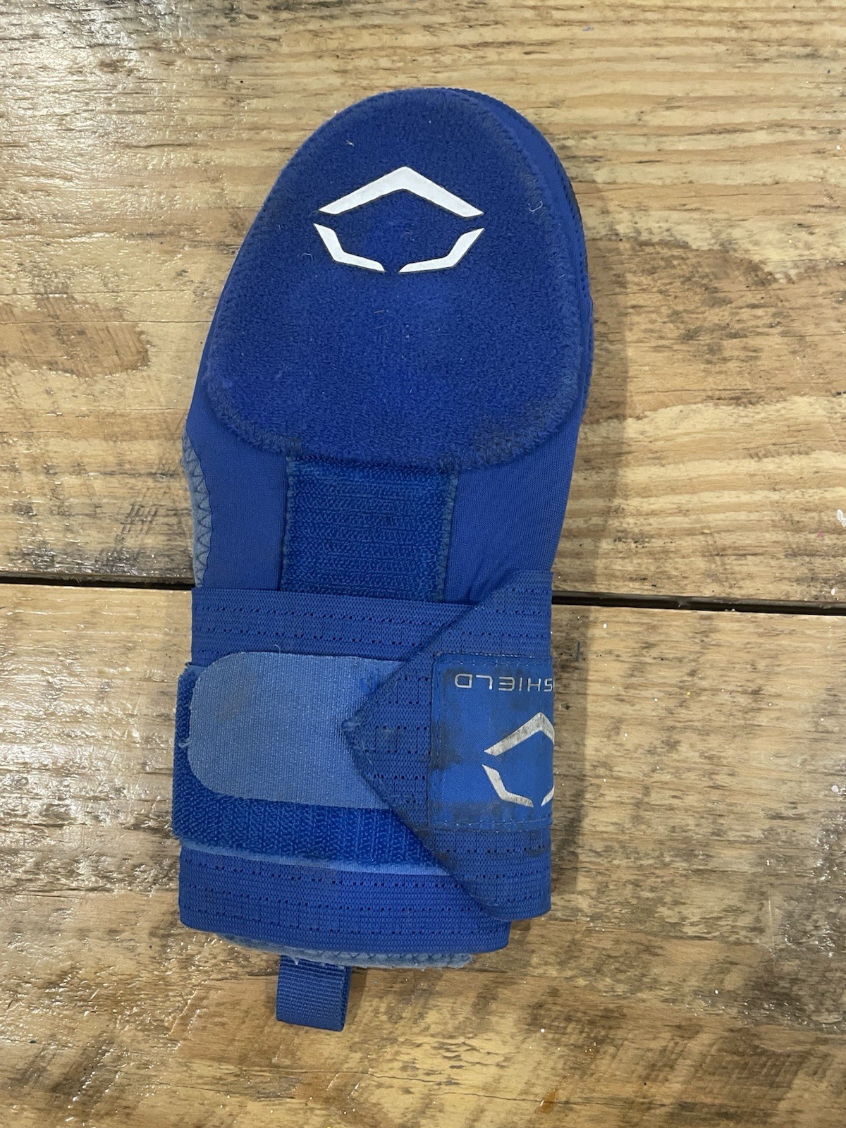 Evo Shield Right-Hand Sliding Mitt in Blue