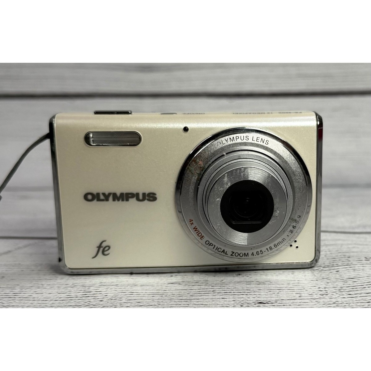 Olympus Digital Camera FE-4000 12.0MP White Tested | eBay