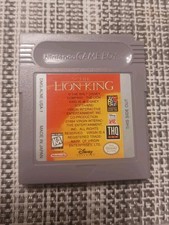 1994 Nintendo  Lion King Gameboy Cartridge 