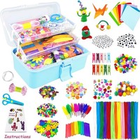 Bastelset 3000 Teile FüR Kinder – Diy Material Mit Pfeifenreinigern