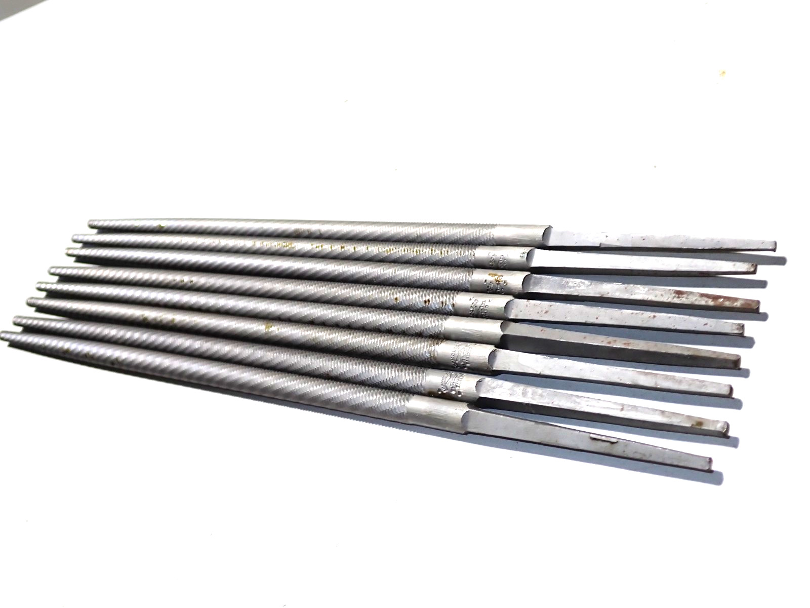 Nicholson 10" ROUND BASTARD FILE Lot of 8 NEW