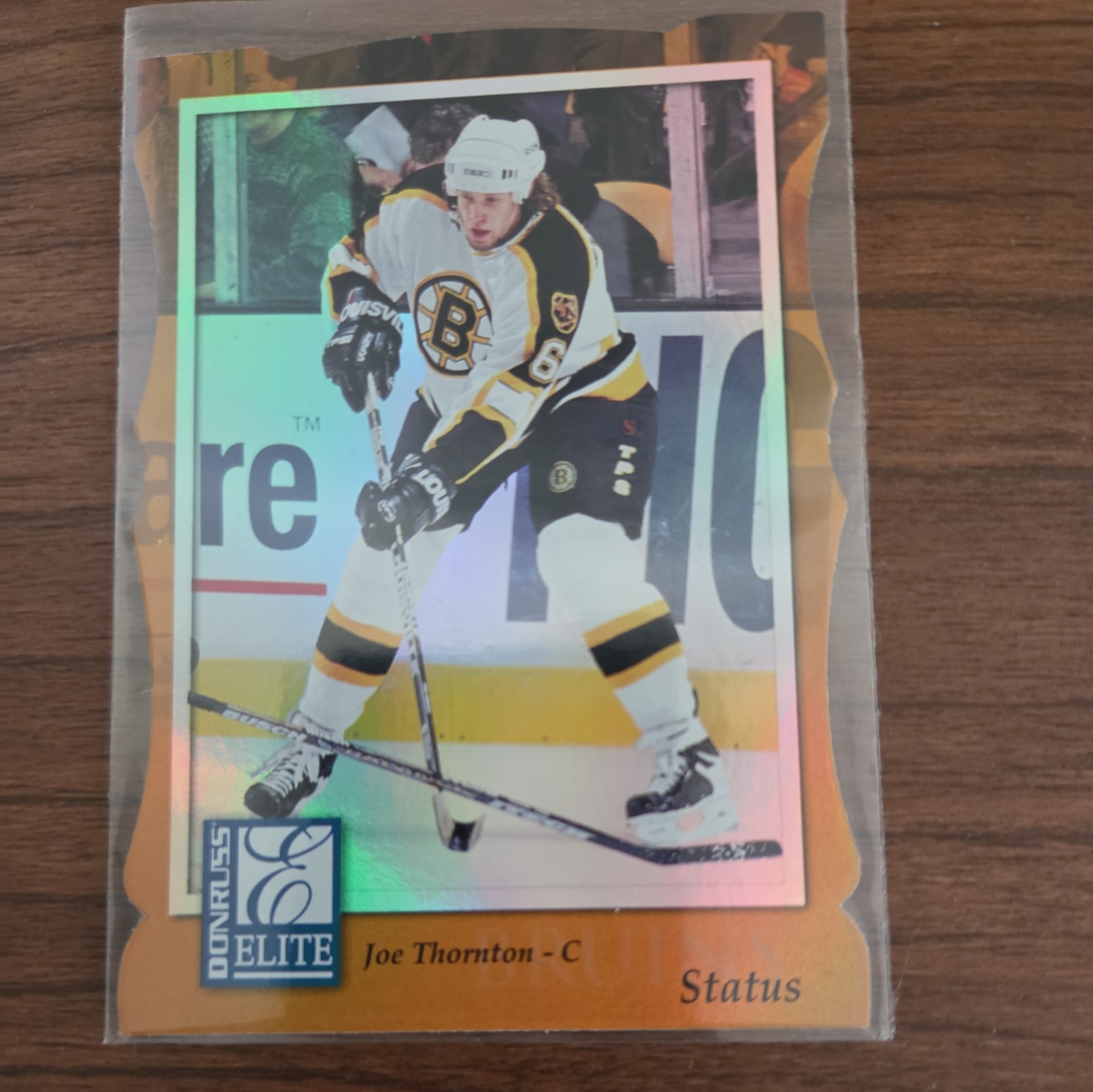 Joe Thornton 1998 Donruss Elite #6 Rookie Gold 34/100
